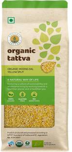 Organic Tattva Yellow Moong Dal (Split)