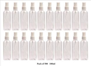CEC Plastic Refillable Fine Mist Perfume Atomizer Spray Bottle for Sanitizer 100 ml Spray Bottle