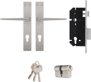 Godrej Locks Steel Matte Door levers