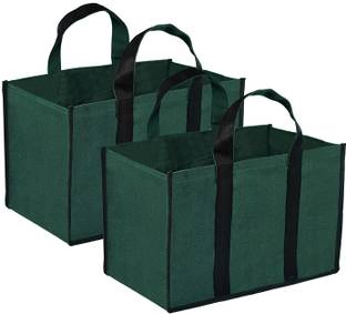 BlackBoxes Heavy Duty Super Strong Shopping vegetable - Reusable Washable Pack of 2 Grocery Bags