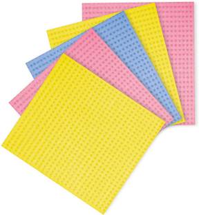whinsy Super Absorbent Sponge wipes Scrub Pad Wet Sponge Cleaning Cloth