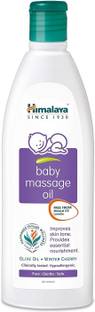 HIMALAYA Herbals Baby Massage Oil (200ml) - Pack Of 2