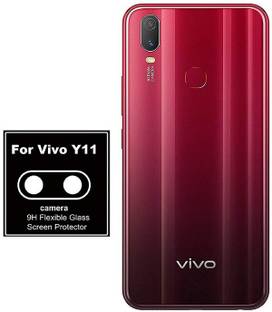 Mudshi Back Camera Lens Glass Protector for Vivo Y11 | With Flexible Tempered Glass