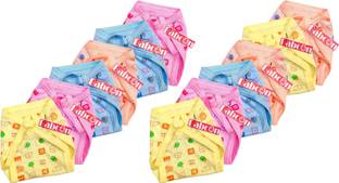 Babcon Baby Nappy (Langot) (Cloth Diaper), 12 Piece, Hosiery Soft Fabric, 0 - 6 Months
