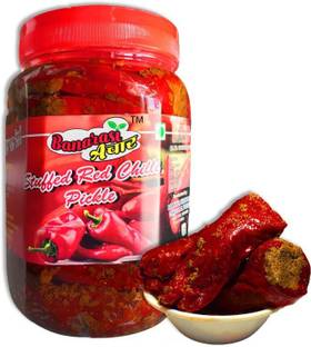 banarasi achar STUFFED RED CHILLIE PICKLE(900g.) Red Chilli Pickle