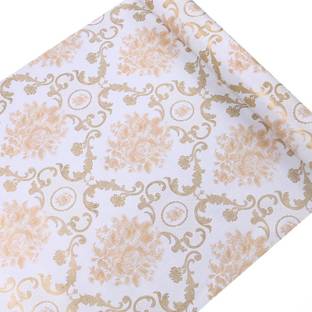 Oren Empower Vinyl, Paper Floral & Botanical Beige, Brown Wallpaper