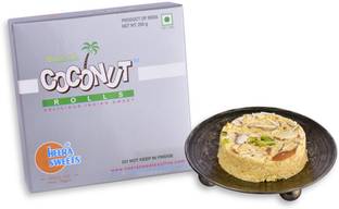Bhagat's Heera Sweets CocoNut Rolls Delicious Indian sweet Box