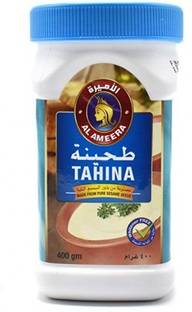 Al Ameera Tahina 100% Pure Peeled Roasted and Ground Sesame Seed, 400g Plastic Bottle