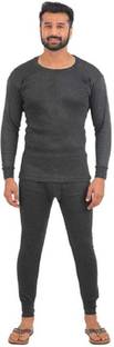OMLER Winter Wear Thermal Top and Lower Men Top - Pyjama Set Thermal