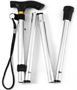 MCP Healthcare MCP 4 Folding Sections Aluminium Walking Stick Walking Stick