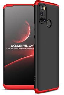 सपकेस फ्रंट और बैक केस Realme 7i Red के लिए