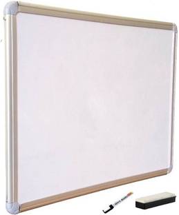 MP MART Non Magnetic Non magnetic Melamine Medium Whiteboards and Duster Combos