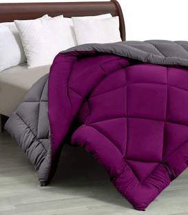 CHICERY Solid Single Comforter for  Mild Winter