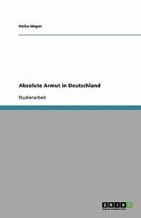 Absolute Armut in Deutschland