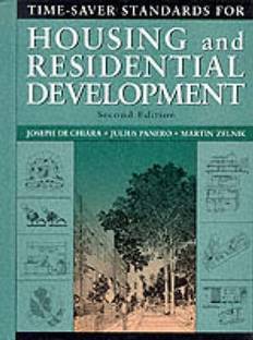Time-Saver Standards for Housing and Residential Development