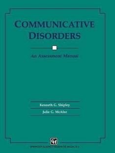Communicative Disorders