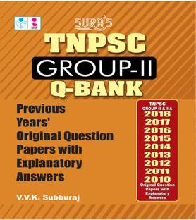 Tnpsc Group-II Previous Years Original Question Papers with Explanatory Answers