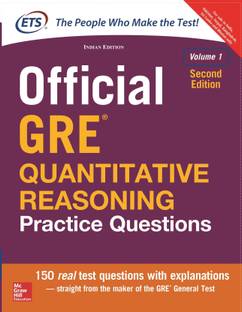 Official GRE Quantitative Reasoning Practice Questions, Volume 1