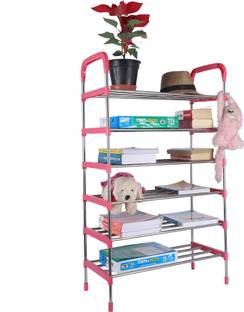 Three Secondz Plastic, Metal Shoe Stand
