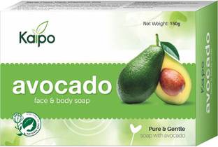 KAIPO Avocado Soap | Enriched with Vitamin A, D & E, Face and Body Soap helps to improves the suppleness of dry Skin