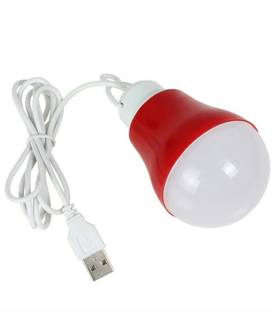 De-TechInn Usb Led Light Night Lamp Hanging Bulb for Power Bank, Pc Laptop Computer Keyboard, Flexible for Mini Adjustable Book Reading and Camping Purpose EMU0014 Led Light