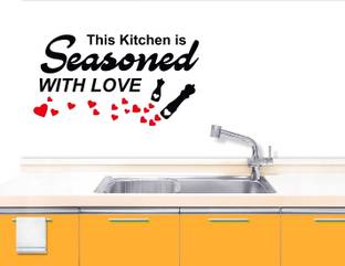 Littlebuds This Kitchen is Seasoned With Love Vinyl Wallsticker