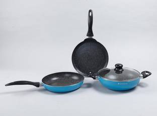 WONDERCHEF Athena Induction Bottom Non-Stick Coated Cookware Set