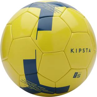 KIPSTA  by Decathlon Football Ball F100 Size 5 (above 12 years) - Yellow Football - Size: 5