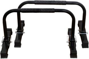 Allyson Fitness Folding Parallettes Dip Bars Push Up Stand for Cross-fit, Calisthenics, Gymnastics Push-up Bar