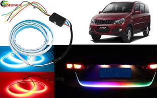 Selifaur D1L186 48Inch Ice Blue & Red DRL LED Brake with Side Turn Signal & Parking Indication Trunk,Boot,Dicky Light Xylo Car Fancy Lights