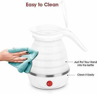 MAITRI ENTERPRISE Travel Foldable Fast Boiling Portable Electric Kettle(Multicolor) 5 Cups Coffee Maker
