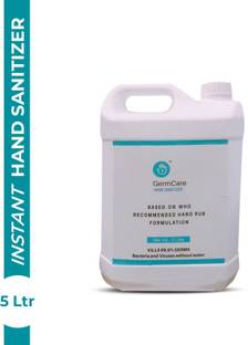 Germcare Kills 99.9% Germs, Bacteria and Viruses | Based on WHO Recommended Hand Rub Formulation Hand Sanitizer Can