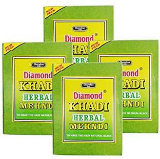 DIAMOND Herbal Mehandi 5 Sachets (Black)-Pack OF 4