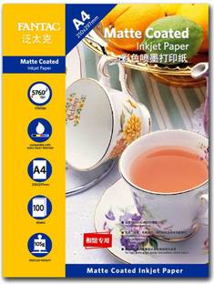 Fantac Matte Coated Dye Sublimation Paper A4 105 gsm Photo Paper
