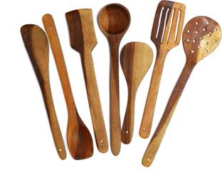 Flipkart SmartBuy FKSB-7Pc-02 Wooden Spatula