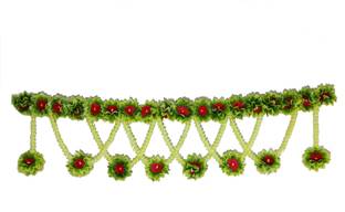 Afarza afarza artificial flower toran for door hanging home decoration main entrance Toran