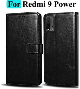 Mashgul Flip Cover for Redmi 9 Power