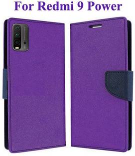 Wristlet Flip Cover for Redmi 9 Power