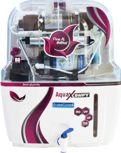Aquagrand AquaXSwift model 12 Ltr RO + UV + UF + TDS+Copper Water Purifier 12 L RO + UV + UF + TDS Con...