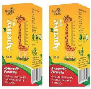 Nature Vedic Apetive Syrup To Increase Appetite And Increase Digestion For Children & Adult 200ml