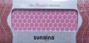 SUNAINA Bridal Collection (size-1) FOREHEAD Pink Bindis