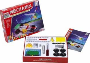 Kmc kidoz MECHANIX 0,Construction toy, Building blocks,Educational toys,for kids, child, (Multicolor)