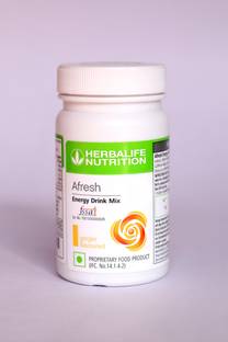 Herbalife Nutrition Afresh Energy Drink Mix -Ginger Flavor Energy Drink
