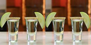 Massive Reckon (Pack of 4) Heavy Base Clear Shot Glass, Great for Whisky Brandy Vodka and Tequila Shot Set of 12 Capacity: 35 mlHeavy Base Clear Shot Glass, Great for Whisky Brandy Vodka and Tequila Shot Set of 4 Capacity: 35 ml Glass Set Shot Glass