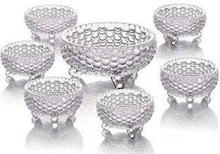 LURBA Glass Dessert Bowl Pudding Set