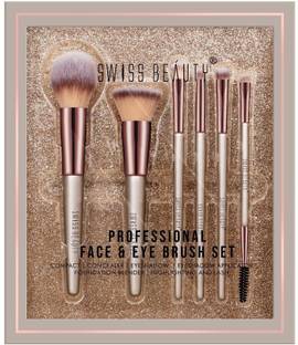 SWISS BEAUTY PROFESSIONAL FACE & EYESHADOW BRUSH SET