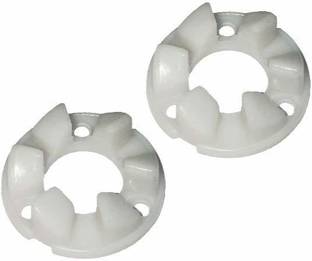 MIKSTORE Coupler Teeth for Sujata Juicer Mixer Grinder - 3 Screw Fit - White - 2 Pieces Set Mixer Grinder Coupler