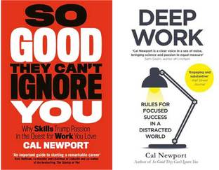 Set Of 2 So Good They Can't Ignore You And Deep Work