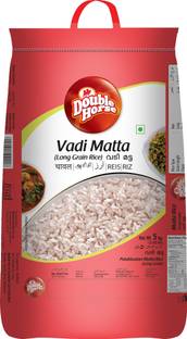 Double Horse Jyothi Vadi Matta Rice 5kg|Long Grain Rice| Palakkadan Matta Rice 5kg Red Jyothi Rice (Long Grain, Boiled)