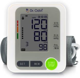 Dr. Odin BSX-516 Automatic BP Monitor| with LCD Display|WHO Function|USB Source|Color-White Bp Monitor